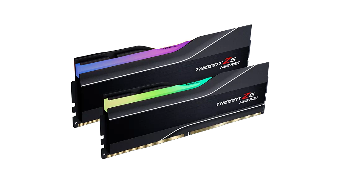 Kit Memoria RAM G.Skill Trident Z5 Neo RGB DDR5, 6000MHz, 32GB (2 x 16GB), Non-ECC, CL30, XMP