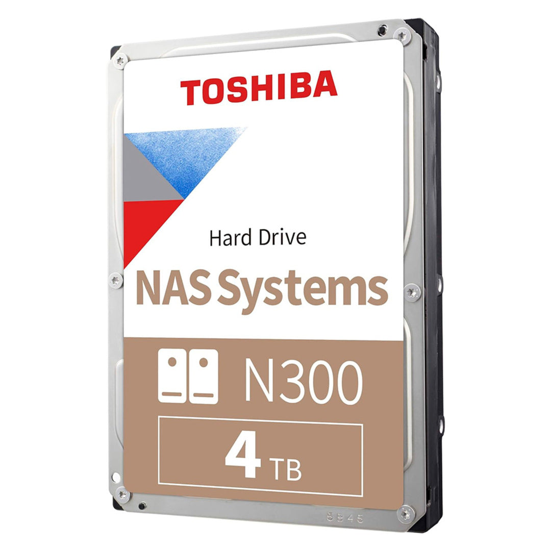 DISCO DURO INTERNO TOSHIBA N300 NAS 4TB 7200RPM Y 256MB CACHE HDWG740XZSTC