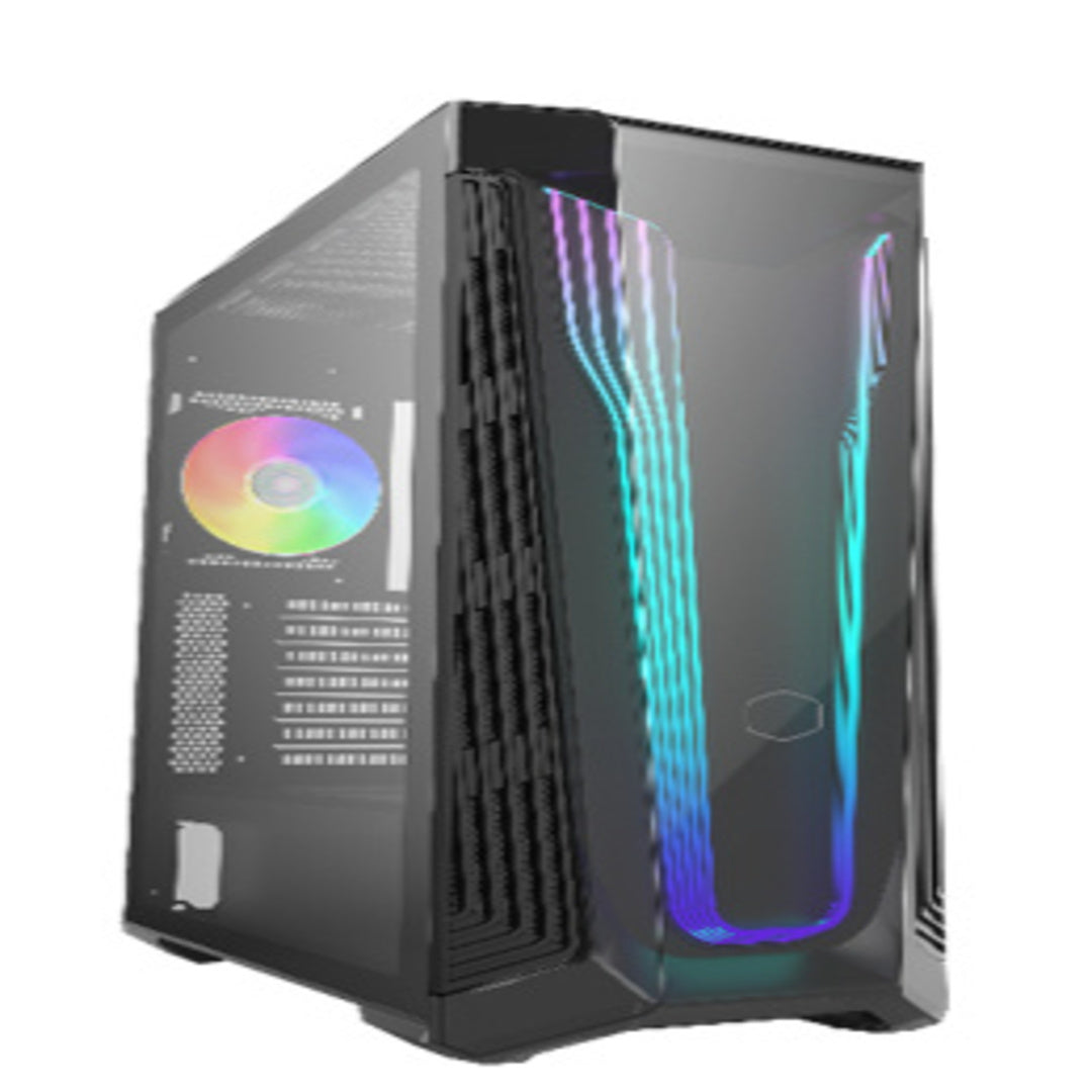 Gabinete Cooler Master MasterBox 540, Midi-Tower, ATX/EATX/Micro-ATX/Mini-ITX, USB 3.0, sin Fuente, 1 Ventilador Instalado, Negro