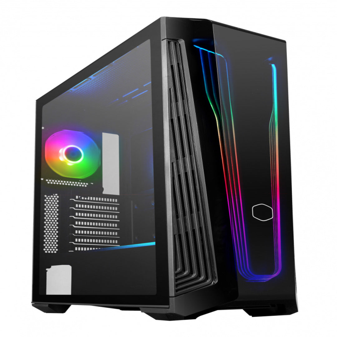 Gabinete Cooler Master MasterBox 540, Midi-Tower, ATX/EATX/Micro-ATX/Mini-ITX, USB 3.0, sin Fuente, 1 Ventilador Instalado, Negro