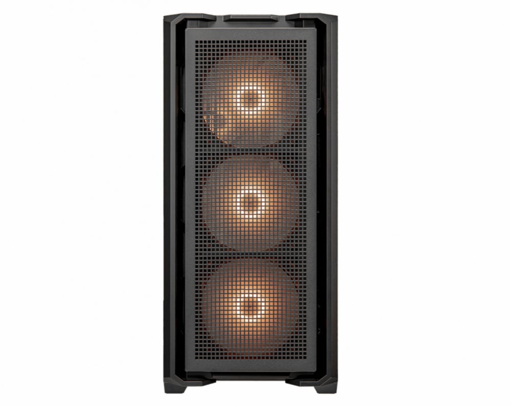 Gabinete Cougar MX600/Full Tower/RGB Crist Temp/ATX/Negro/3857C90.0001