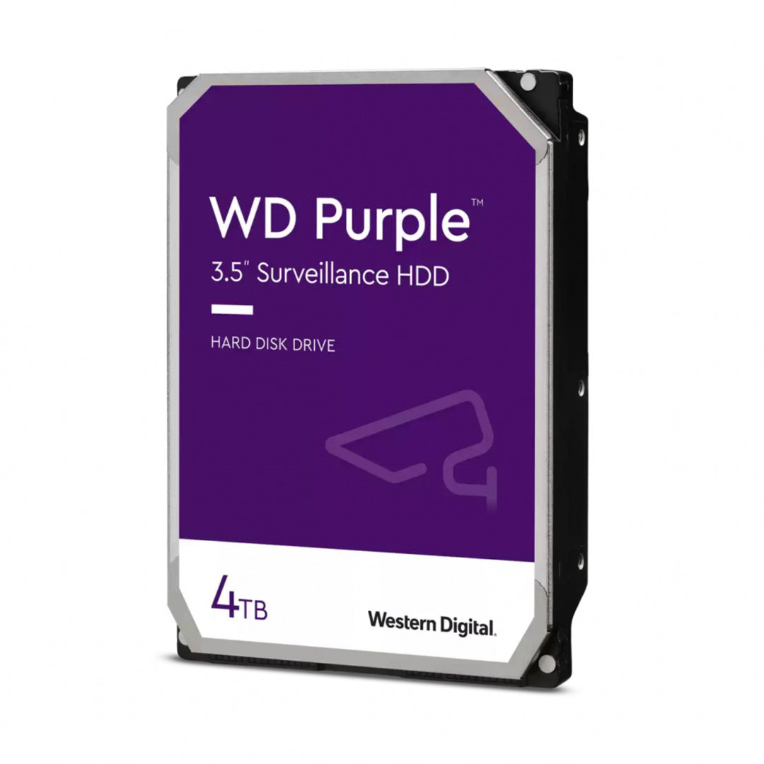 Disco Duro para Videovigilancia Western Digital WD Purple Surveillance 3.5'', 4TB, SATA III, 6 Gbit/s, 256MB Caché