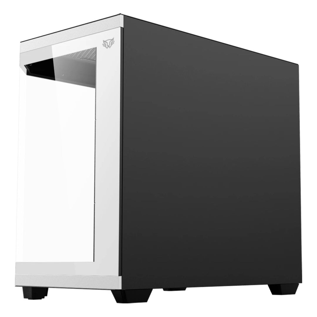 Gabinete Balam Rush Tank Super 9600 TB, Midi-Tower, ATX/Micro-ATX/Mini-ITX, USB 2.0/3.0, sin Fuente, 4 Ventiladores Instalados, Negro/Blanco