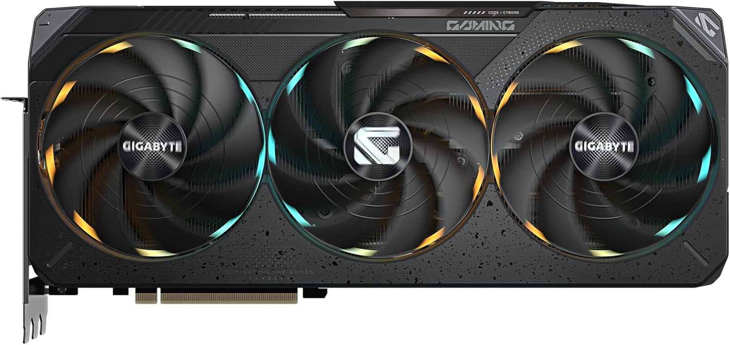 GIGABYTE Tarjeta gráfica GeForce RTX 5090 Gaming OC 32G, sistema de refrigeración WINDFORCE, 32 GB 512 bits GDDR7, tarjeta de video