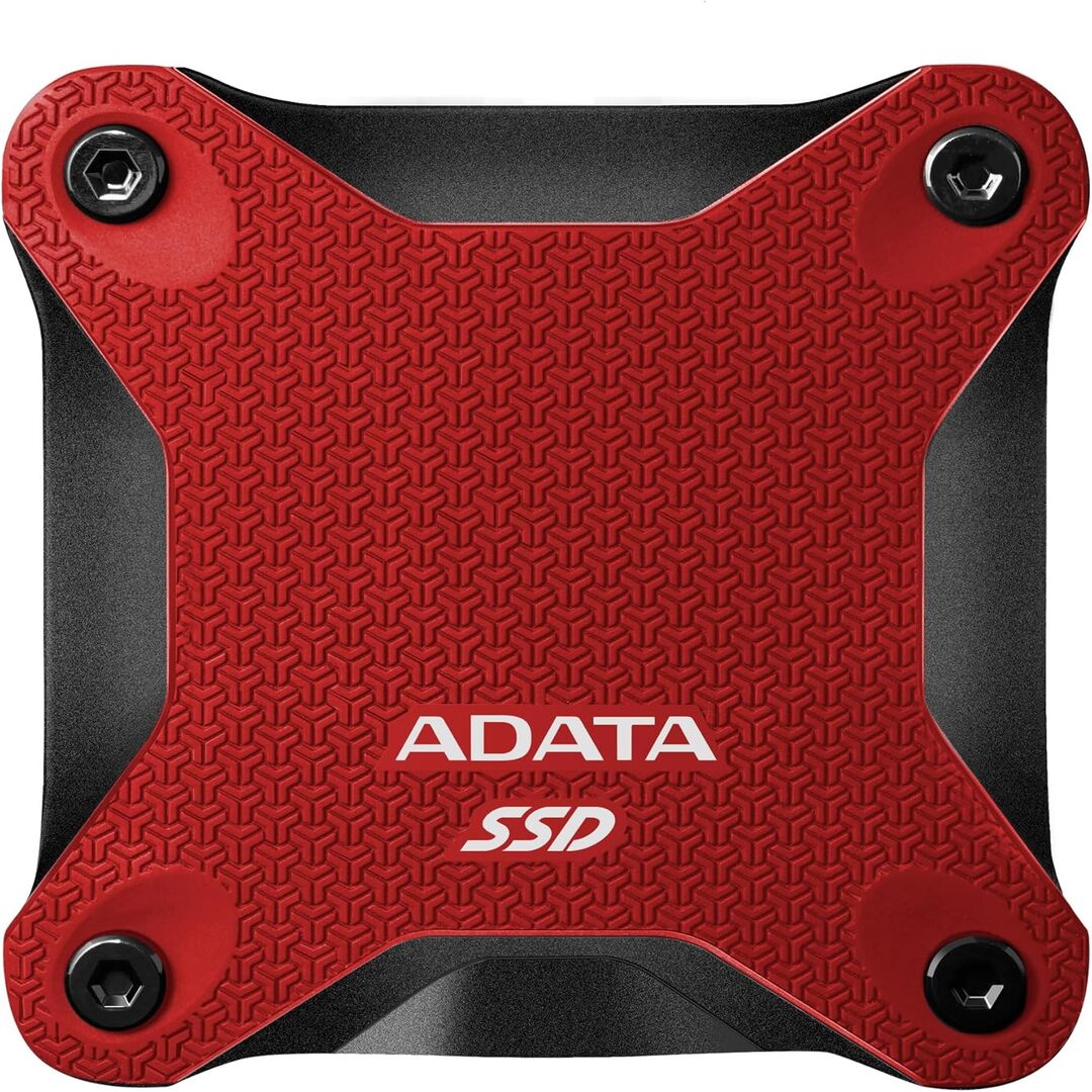 SSD Externo Adata SD620, 1TB, USB 3.2, Rojo