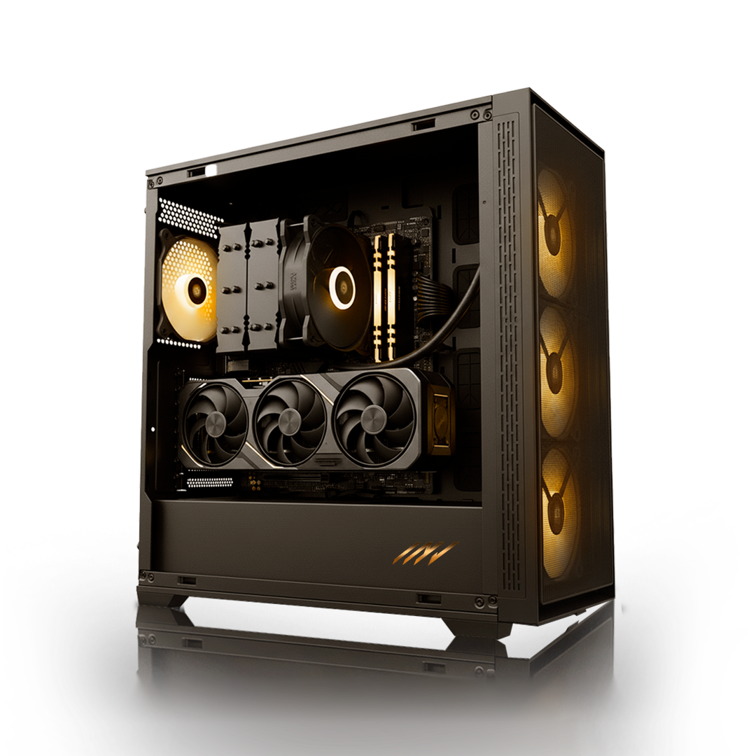 PC INVICTUS GeForce RTX™ 5050, Intel® Core™ i5-12400F, 32GB DDR5 RAM, 1TB M.2 Nvme Gen 4 SSD, Windows 11, PC Power-011,