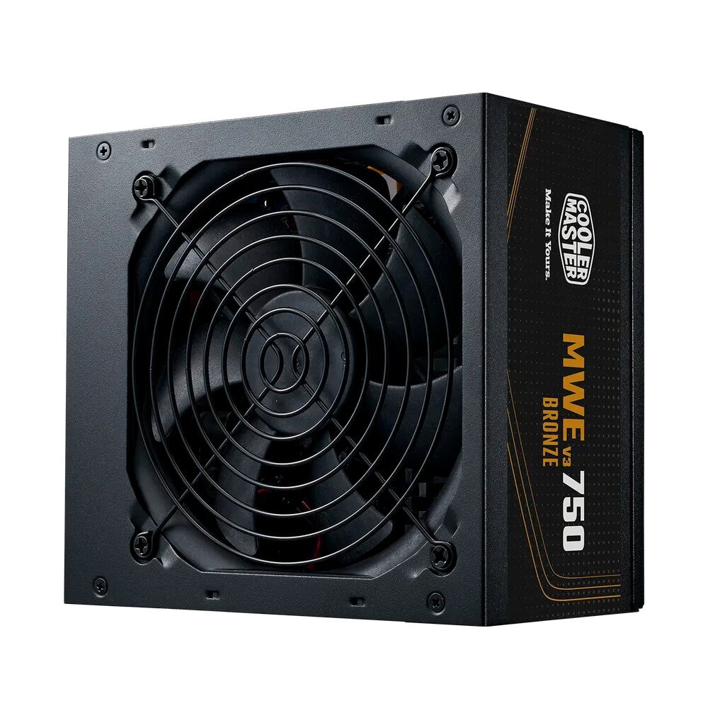 Fuente de Poder Cooler Master MWE GOLD 80 PLUS Gold, 24-pin ATX, 12VHPWR, 120mm, 750W