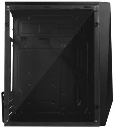 Gabinete Acteck Kyoto GC460, Micro-Tower, Micro-ATX/Mini-ITX, USB 2.0/3.0, con Fuente de 500W, sin Ventiladores Instalados, Negro