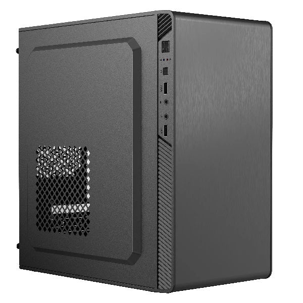 Gabinete Acteck Performance II GI215, Micro-Tower, Micro-ATX/Mini-ITX, USB 2.0, con Fuente de 500W, sin Ventiladores Instalados, Negro