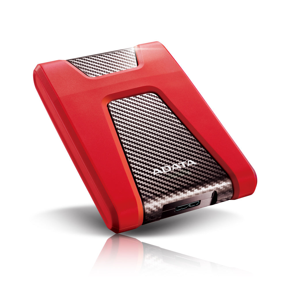 Disco Duro Externo Adata HD650 2.5", 1TB, Micro USB-B 3.0, Rojo, Resistente a Golpes, para Mac/PC