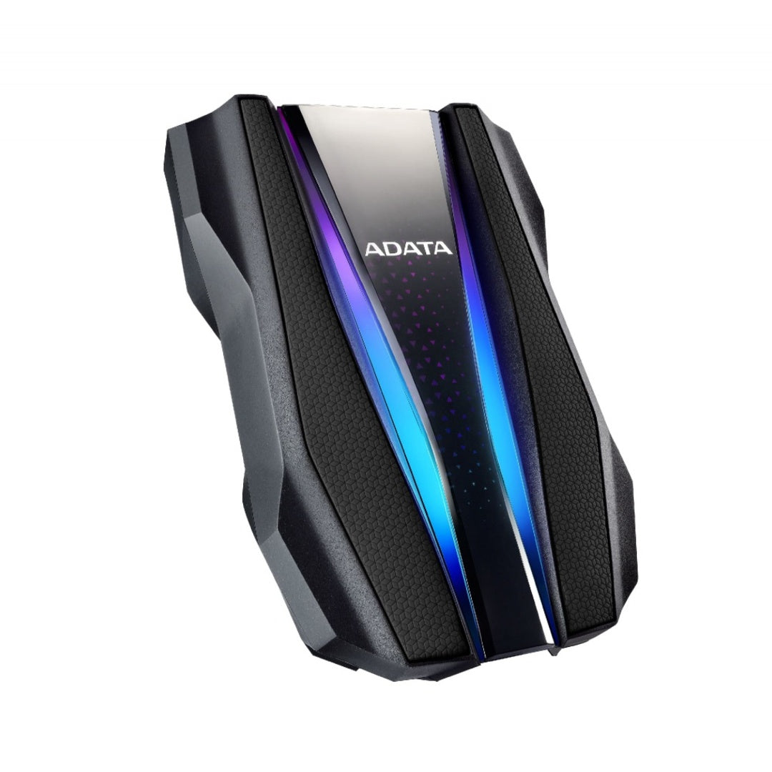 Disco Duro Externo Adata HD770G RGB 2.5", 1TB, USB, Negro, A Prueba de Agua, Polvo y Golpes