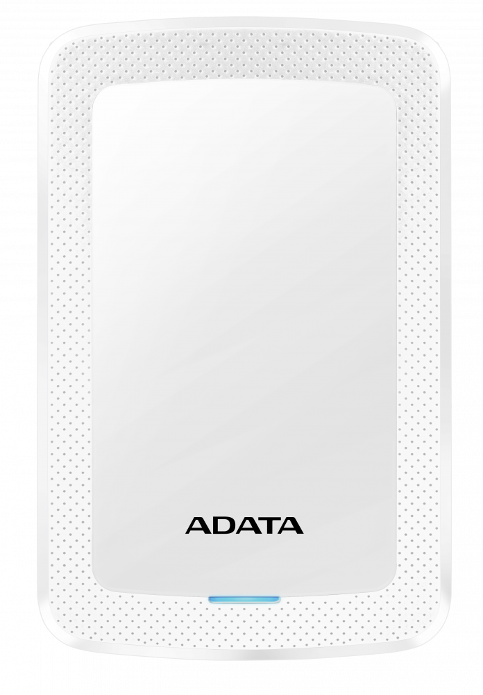 Disco Duro Externo Adata HV300 2.5'', 1TB, USB 3.1, Blanco - para Mac/PC