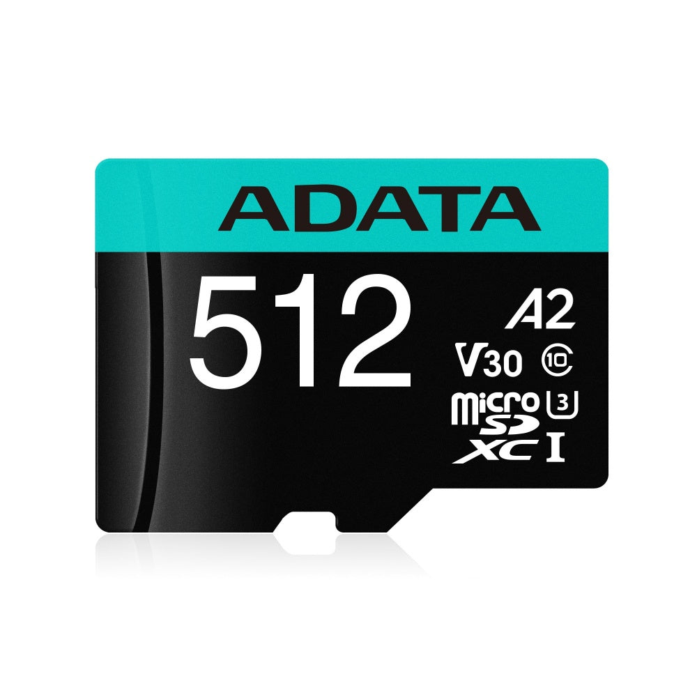 Memoria Flash Adata Premier Pro, 512GB MicroSDXC UHS-I Clase 10, con Adaptador
