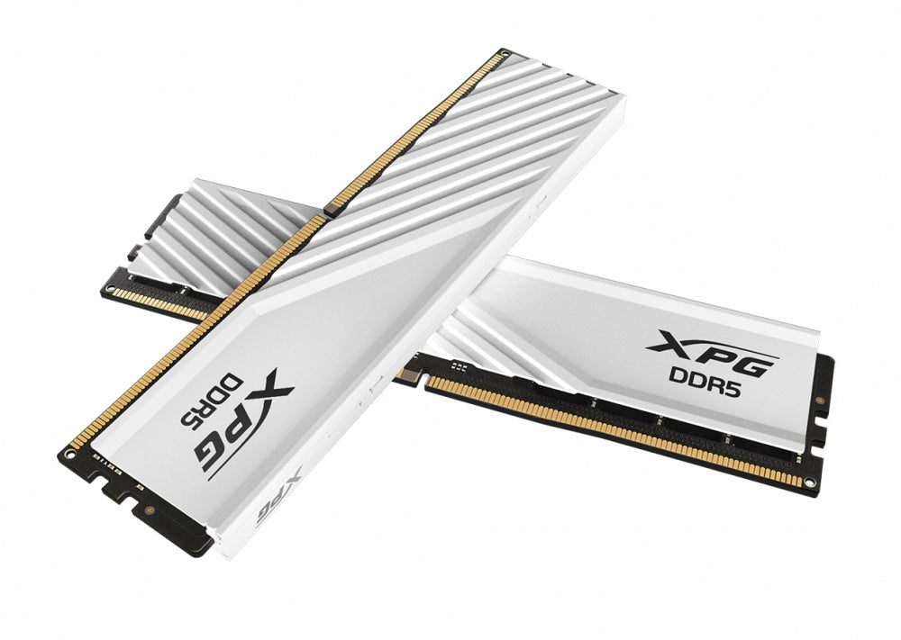 Memoria RAM Adata Lancer Blade DDR5, 5600MHz, 8GB, CL46, XMP/EXPO, Blanco