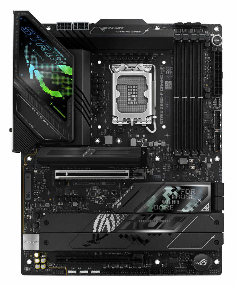 Tarjeta Madre ASUS ROG STRIX Z890-F GAMING WIFI, ATX, LGA 1851 (Socket V1), Intel Z890, 192GB DDR5, HDMI/DP para Intel