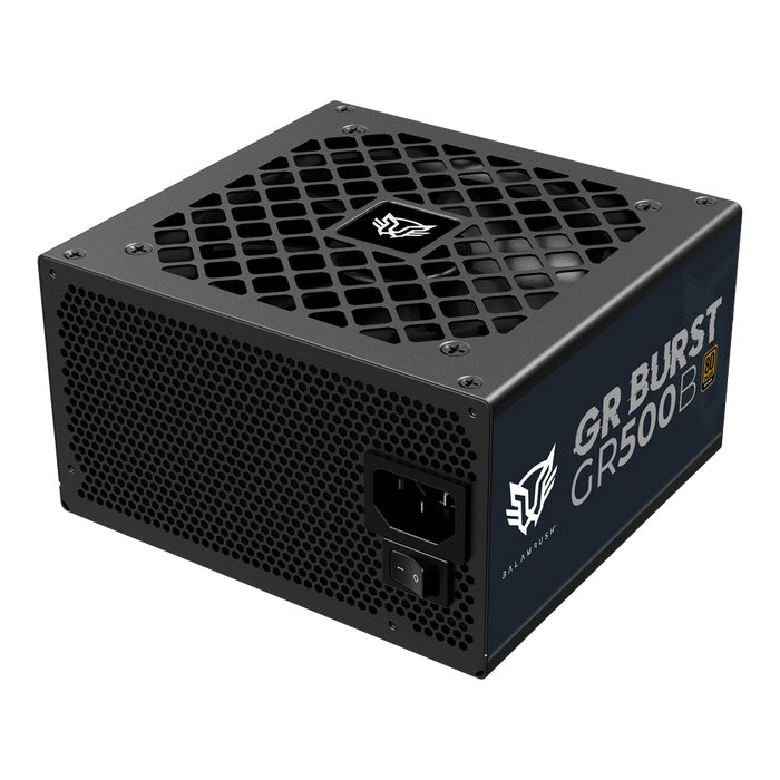 Fuente de Poder Balam Rush GR Burst GR500B 80 PLUS Bronze, 24-pin ATX, 120mm, 500W