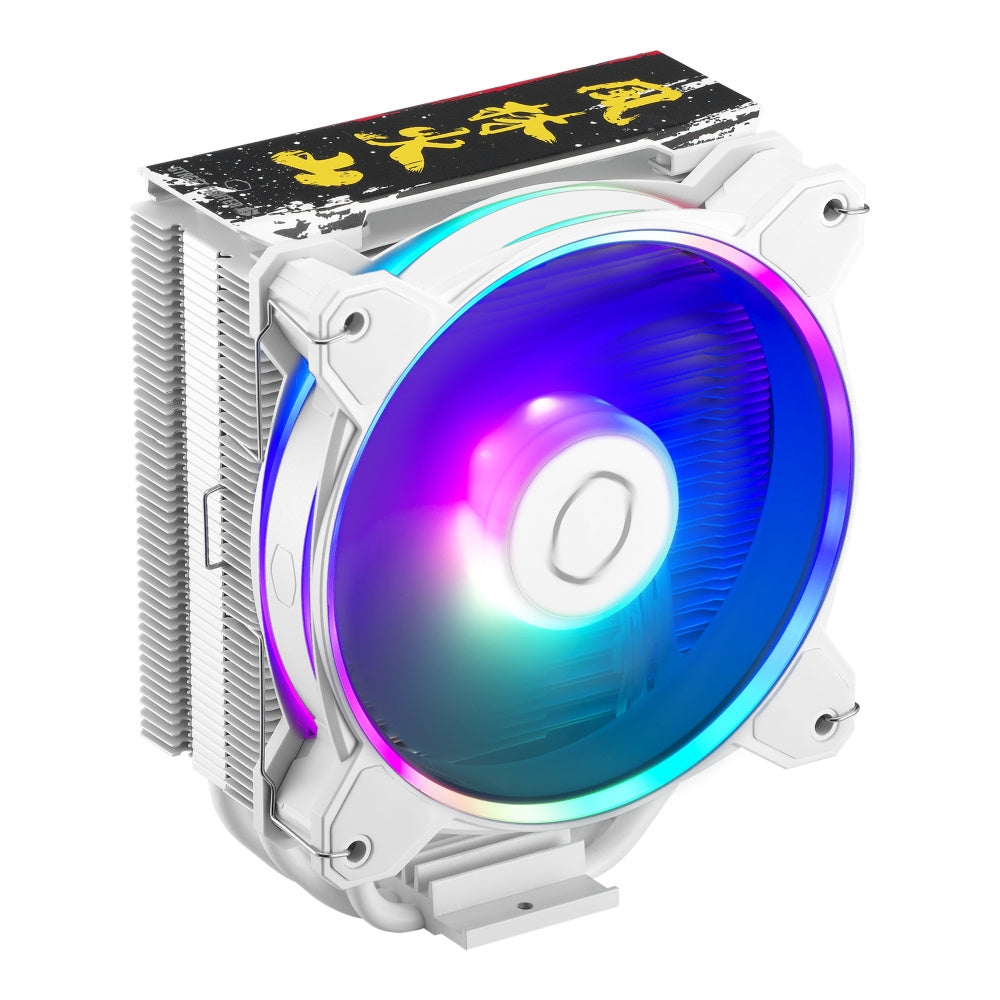Disipador CPU Cooler Master Hyper 212 Halo SF9 Ryu, 120mm, hasta 2050RPM, Blanco