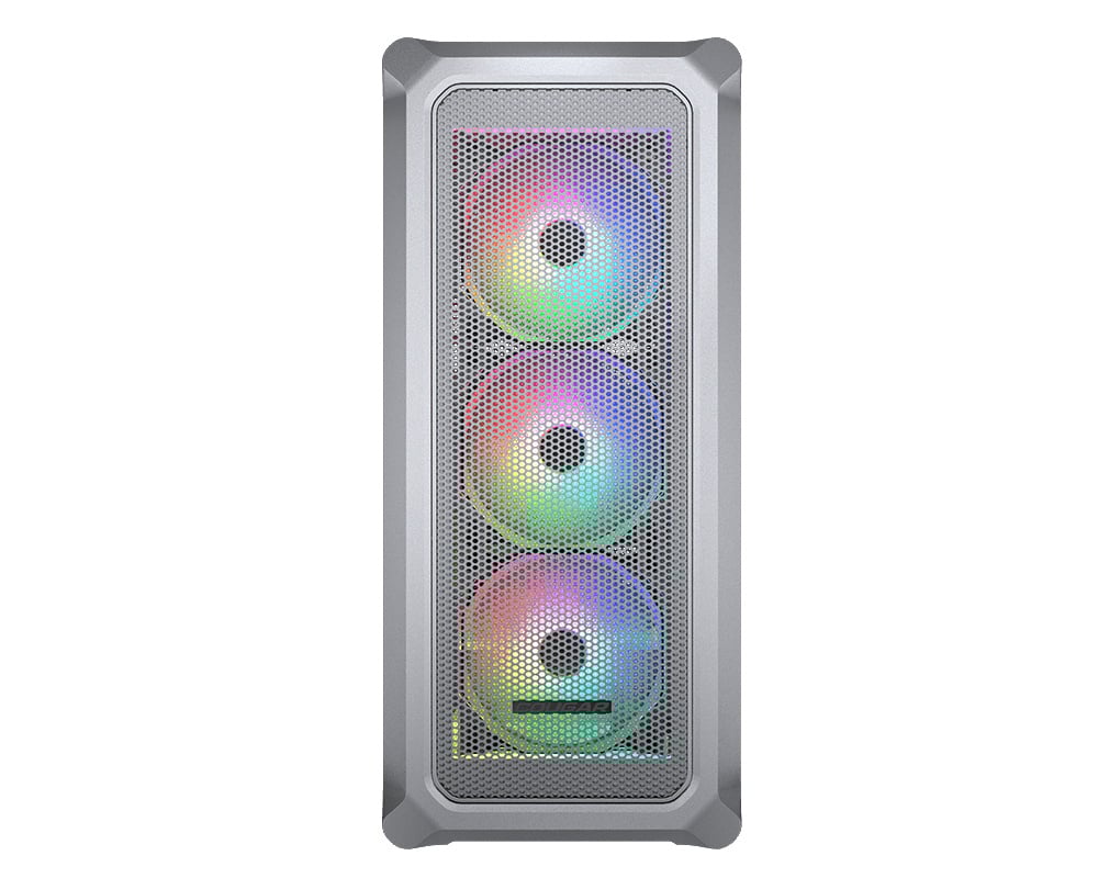 Gabinete Cougar Archon 2 Mesh RGB/Midi-Tower/Con Malla/Vidrio Templado/3 Ventiladores Instalados/Mini-ITX/Micro-ATX/ATX/Sin Fuente/Blanco/385CC50.0002