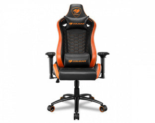 Cougar Silla Gamer Outrider S, hasta 120Kg, Negro