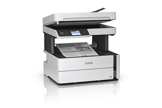 Multifuncional Epson M3170, 39 Ppm Negro, Tinta Continua, Ecotank, Adf, Fax, Usb, Wifi, Red, Monocromatica