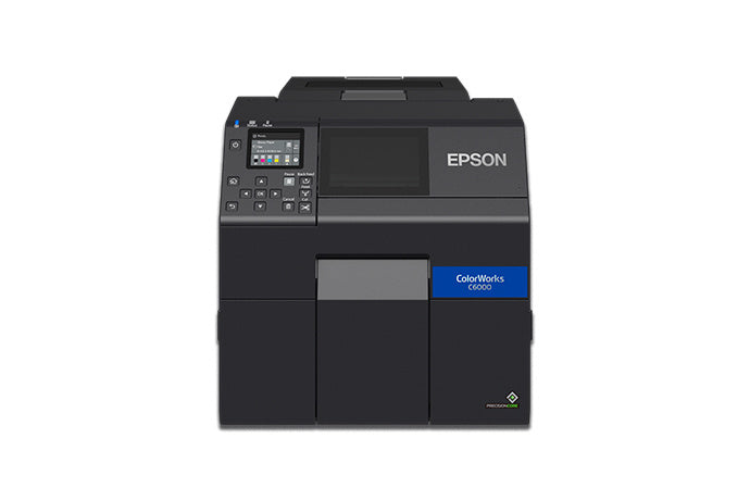 Impresora De Etiquetas Epson Colorworks Cw-C6000A, Inyeccion De Tinta A Color, Usb, Ethernet, Cortador Automatico