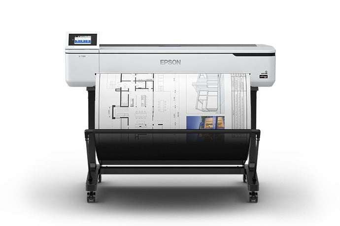 Plotter Epson Surecolor T5170, Impresora, 36 Pulgadas, 91 Cm , Usb, Wifi, Ethernet Red, 4 Tintas, 2400 X 1200 Dpi