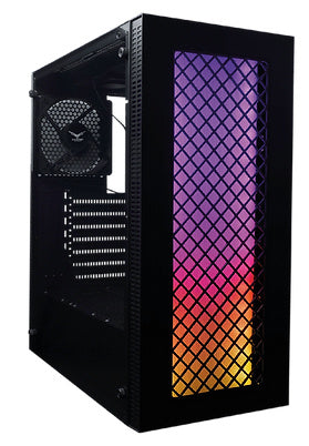 Gabinete Evotec Beijingi, Midi-Tower, ATX/Micro-ATX/Mini-ITX, USB 2.0/3.0, sin Fuente, 3 Ventiladores Instalados, Negro