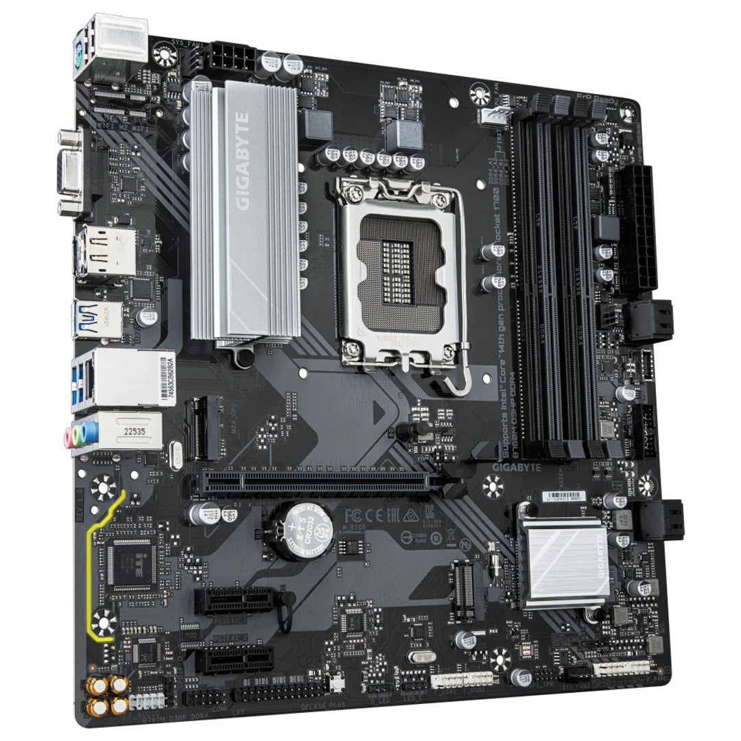 Tarjeta Madre Gigabyte B760M D3HP DDR4, Micro-ATX, LGA 1700, Intel B760, 128GB DDR4, HDMI/DP para Intel