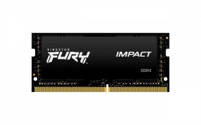 Memoria RAM Kingston FURY Impact DDR4, 2666MHz, 16GB, Non-ECC, CL16, SO-DIMM
