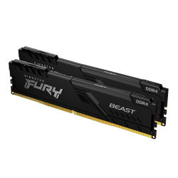 Kit Memoria RAM Kingston FURY Beast DDR4 DDR4, 3600MHz, 64GB - 2 x 32GB, CL18, XMP