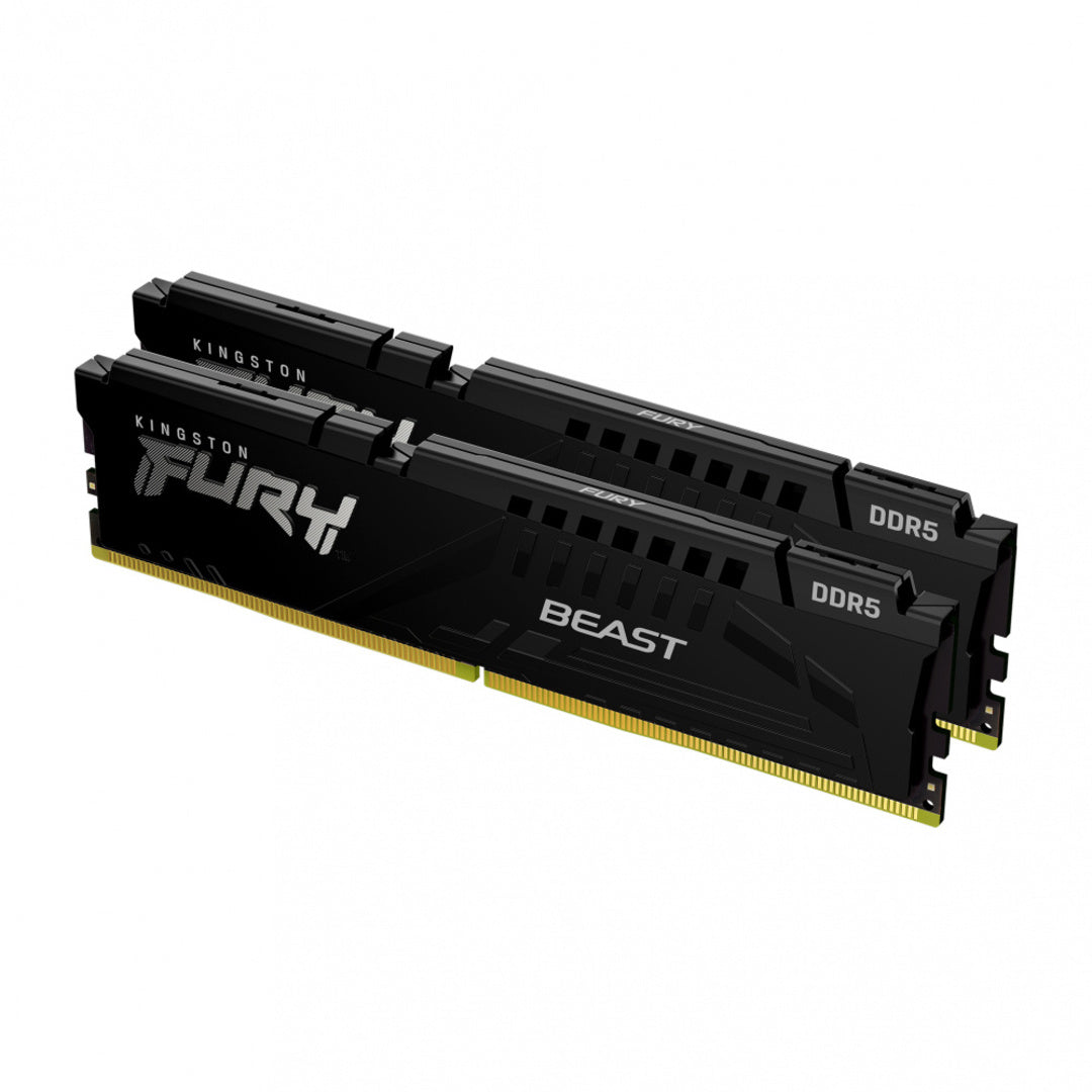 Kit Memoria RAM Kingston Fury Beast DDR5, 5600MHz, 32GB - 2 x 16GB, CL40, XMP