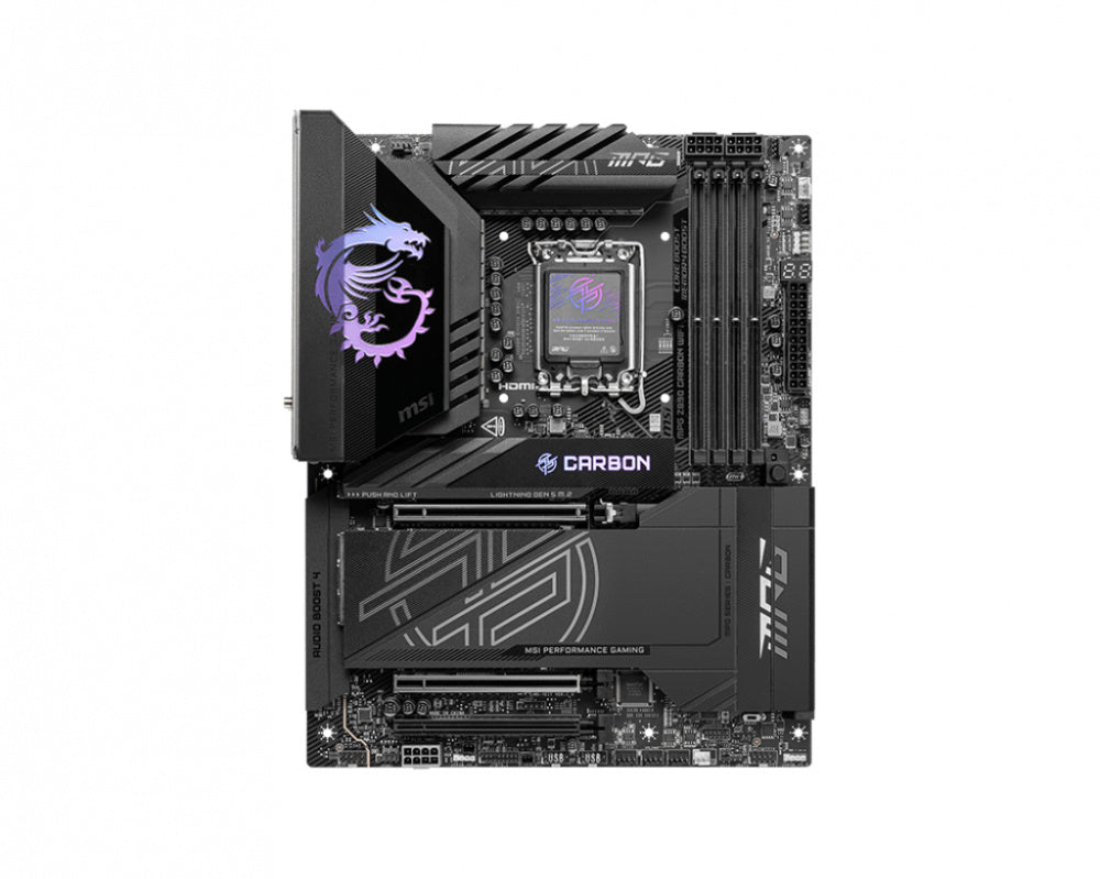 Tarjeta Madre MSI MPG Z890 CARBON WIFI, ATX, LGA 1851, Intel Z890, 256GB DDR5, para Intel