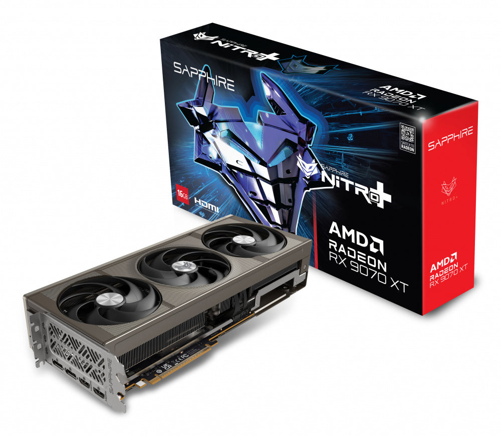 Tarjeta de Video Sapphire AMD Radeon RX 9070 XT GAMING, 16GB 256-bit GDDR6, PCI Express x16 5.0