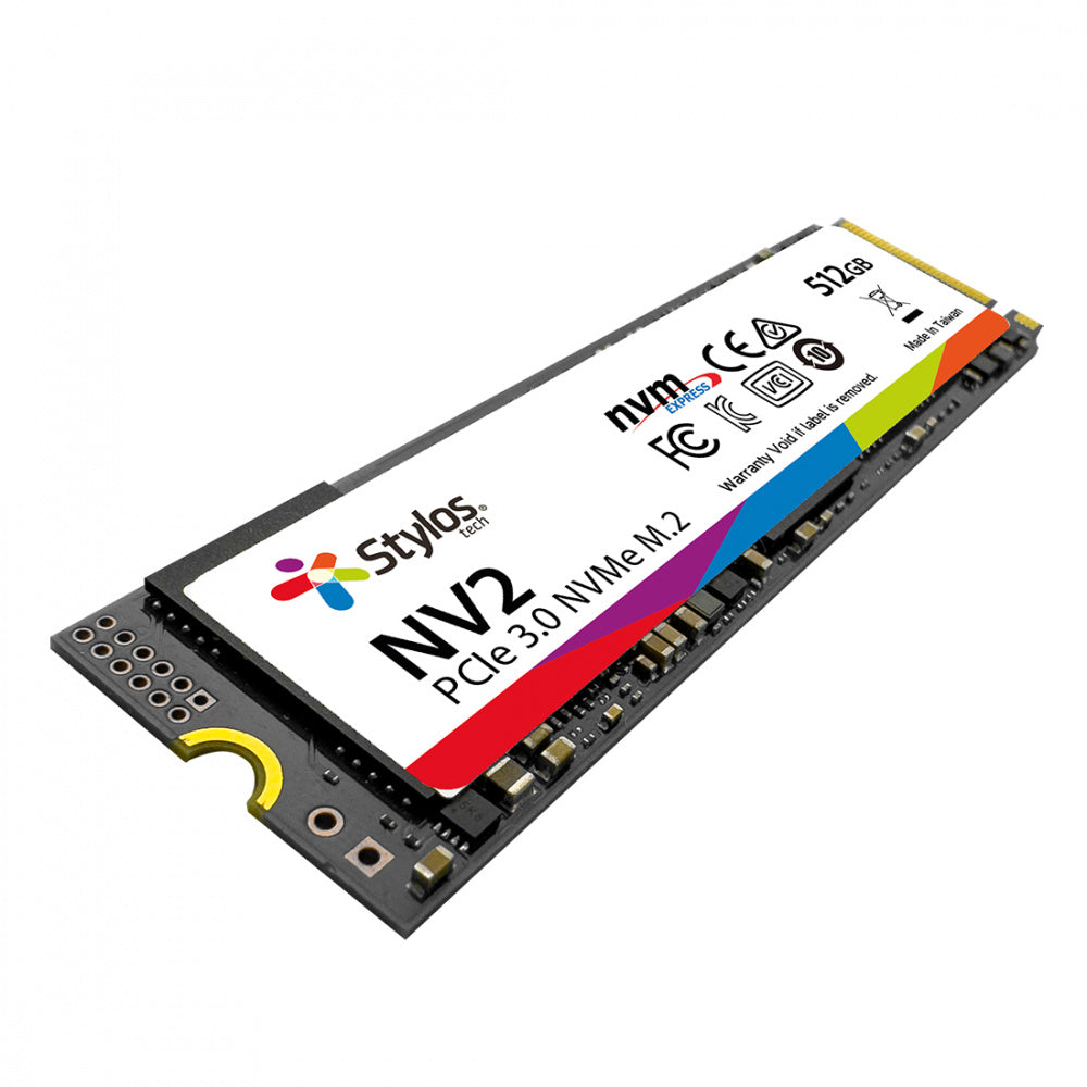 SSD Stylos STMSSDM21B NVMe, 512GB, M.2, 2500 MB/s Escritura, 3000 MB/s Lectura, PCI Express 3.0