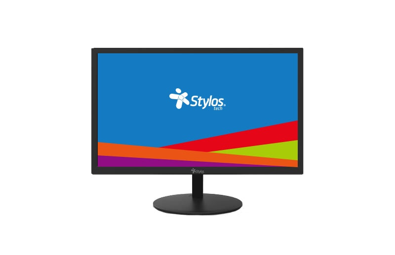 Monitor Stylos STPMOT1B LED 18.5", 1366x768 HD, 60Hz, HDMI, Negro