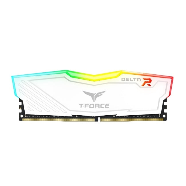 Kit Memoria RAM Team Group T-Force DDR4, 3200MHz, 16GB - 2 x 8GB, CL16, XMP, Blanco
