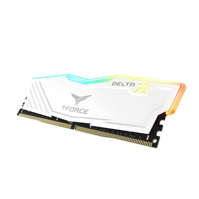 Kit Memoria RAM Team Group T-Force DDR4, 3200MHz, 16GB - 2 x 8GB, CL16, XMP, Blanco
