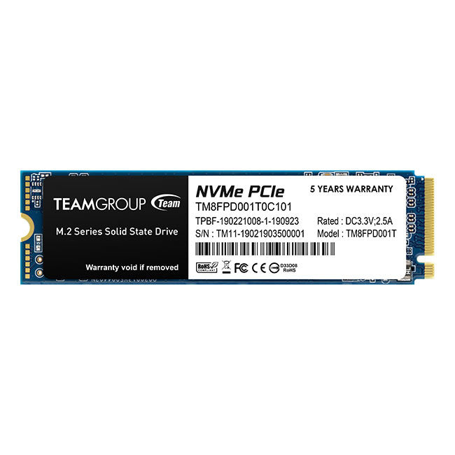 SSD Team Group MP33 Pro NVMe 1TB, PCI Express 3.0, M.2