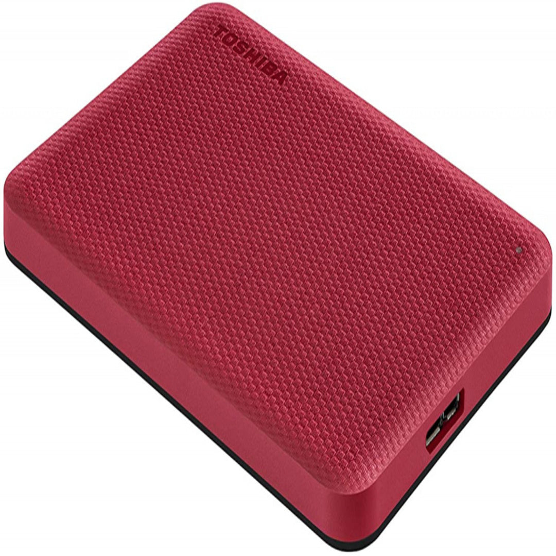 Disco Duro Externo Toshiba Canvio Advance V10 2.5", 2TB, USB, Rojo - para Mac/PC