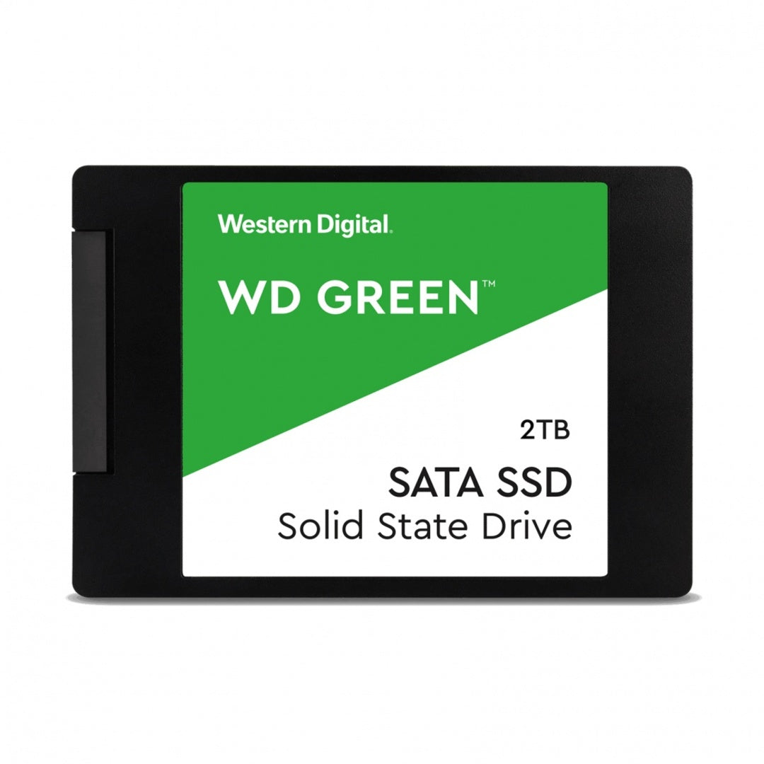 SSD WD Green, 2TB, 2.5", 545 MB/s Lectura, SATA III