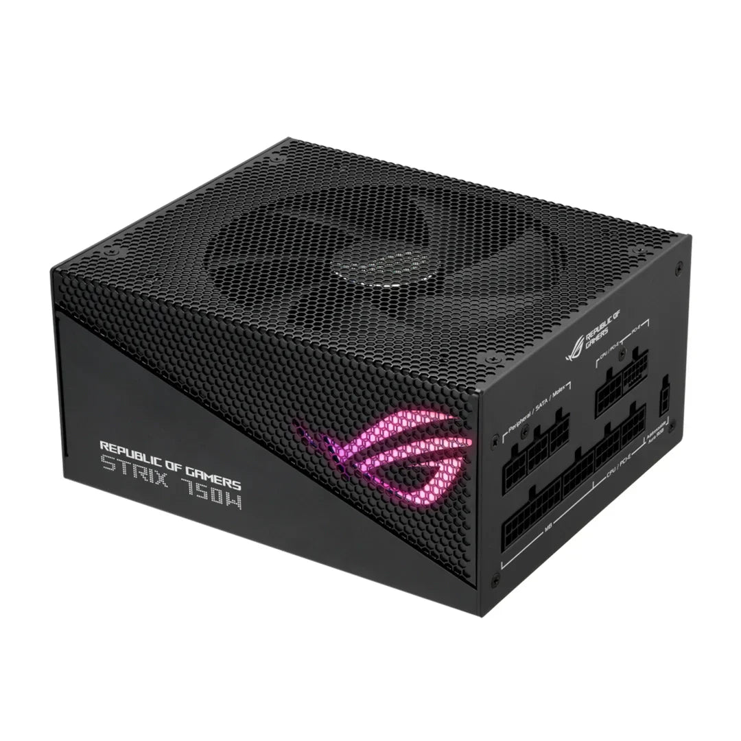 Fuente de Poder ASUS ROG Strix Gold Aura Edition 80 PLUS Gold, 20+4 pin ATX, 135mm, 750W