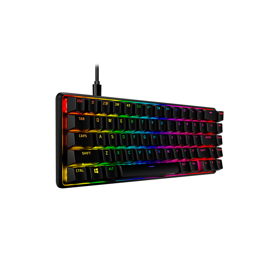 Hyperx Alloy Origins 65 - Mechanical Gaming Keyboard - Hx Aqua (Us Layout) Hkbo1t-Aq-Us-N 56r64aa#Ab