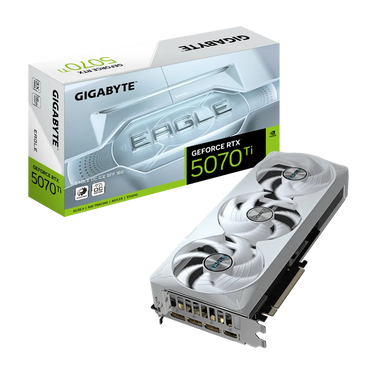 Tarjeta gráfica GIGABYTE GeForce RTX 5070 Ti Eagle OC ICE SFF 16G