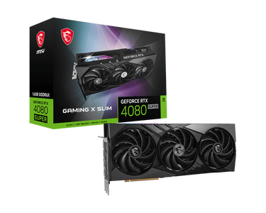 Tarjeta de Vídeo MSI GeForce RTX™ 4080 SUPER 16G GAMING X SLIM,  16GB GDDR6X ,RTX 4080 SUPER 16G GAMING X SLIM