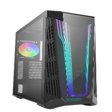 Gabinete Cooler Master MasterBox 540, Midi-Tower, ATX/EATX/Micro-ATX/Mini-ITX, USB 3.0, sin Fuente, 1 Ventilador Instalado, Negro
