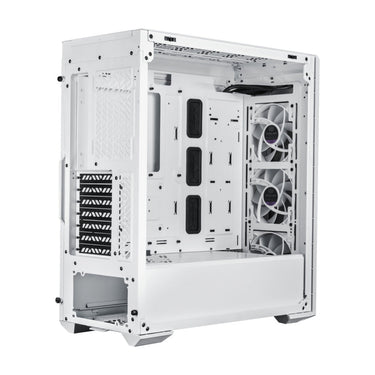 Gabinete Cooler Master MasterBox MB520 ARGB Blanco, Midi-Tower, ATX/EATX/Micro-ATX/Mini-ITX/SSI-CEB, USB 3.0, sin Fuente, 4 Ventiladores Instalados, Blanco