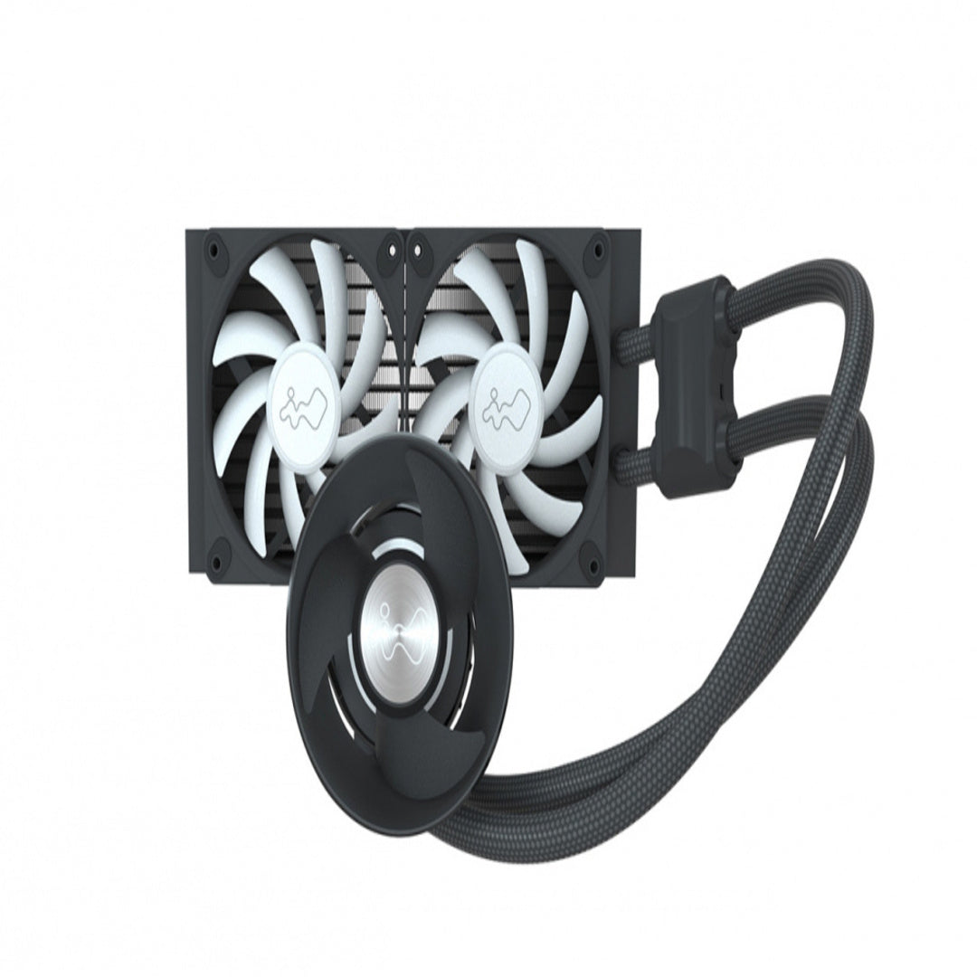 InWin BR24 Enfriamiento Líquido para CPU, 2x 120mm, hasta 1800RPM, Negro