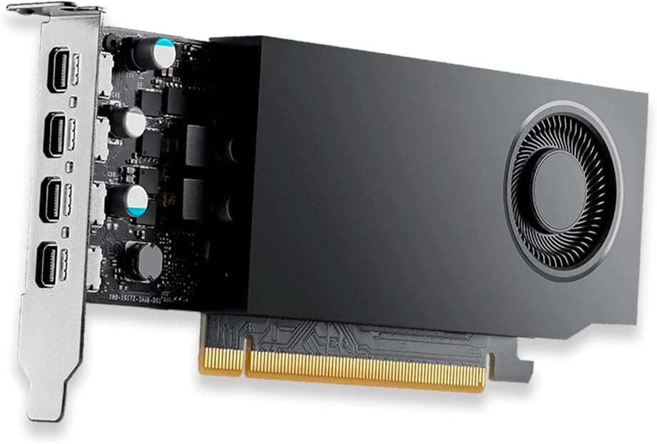 PNY TVIDEO RTX A1000 NVIDIA 8GB GDDR6 VCNRTXA1000ATX-PB 11M