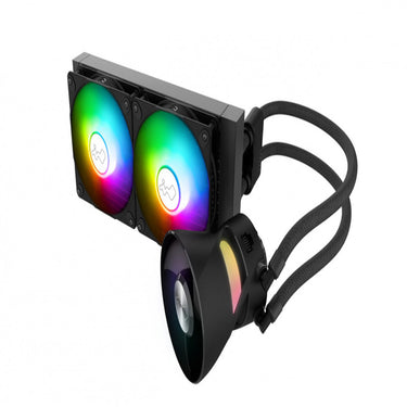InWin BR24 Enfriamiento Líquido para CPU, 2x 120mm, hasta 1800RPM, Negro