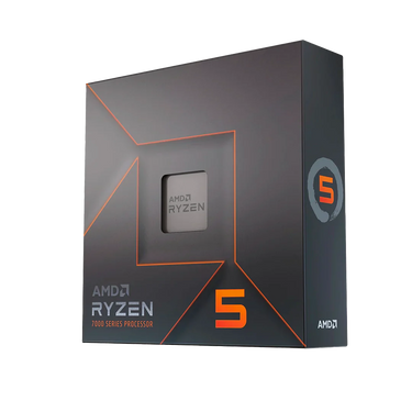 Procesador AMD Ryzen 5 7600X, S-AM5, 4.70GHz, Six-Core, 32MB L3 Cache - no Incluye Disipador